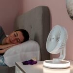 Ventilador de Escritorio Recargable con LED FanLed Fujos Ø6,6'' 4000 mAh - Producto de alta calidad para tu hogar