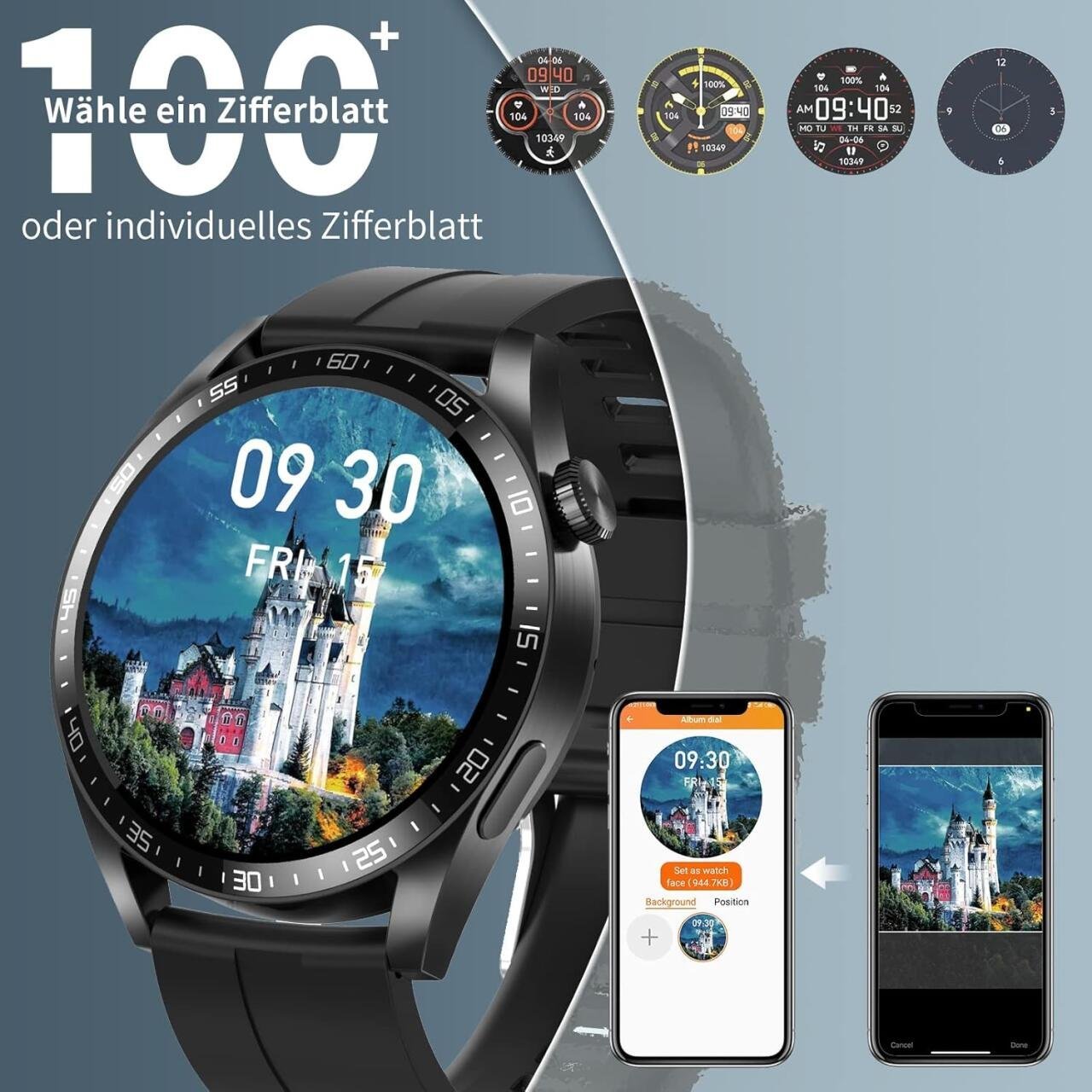 Smartwatch Deportiva Inteligente (Reloj inteligente) - Producto de alta calidad para tu hogar - Imagen 4