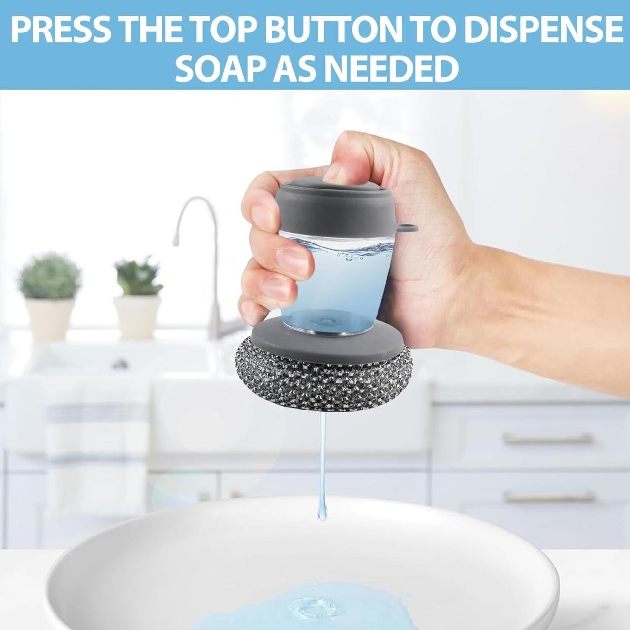 Esponja para Sarten con Dispensador - Producto de alta calidad para tu hogar - Imagen 3