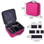 Maleta de maquillaje rosa, estuche para cosmeticos - Producto de alta calidad para tu hogar