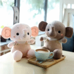 Elefante de Felpa Suave - Producto de alta calidad para tu hogar