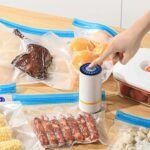 Bomba de vacío para el hogar Bomba recargable Bolsa de almacenamiento de ropa de viaje Máquina de sellado - Producto de alta calidad para tu hogar