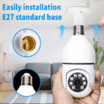 Cámara wifi con forma de bombilla - Producto de alta calidad para tu hogar