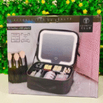 Bolsa de Maquillaje Portátil con Espejo y Luz LED - Producto de alta calidad para tu hogar
