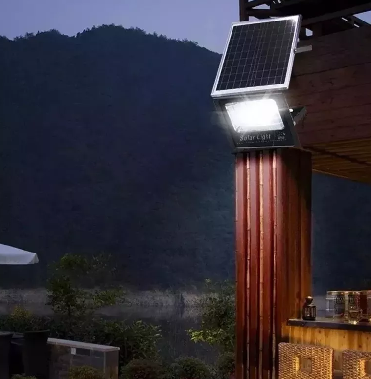 FOCO LED CON PLACA SOLAR 200W - Producto de alta calidad para tu hogar - Imagen 4