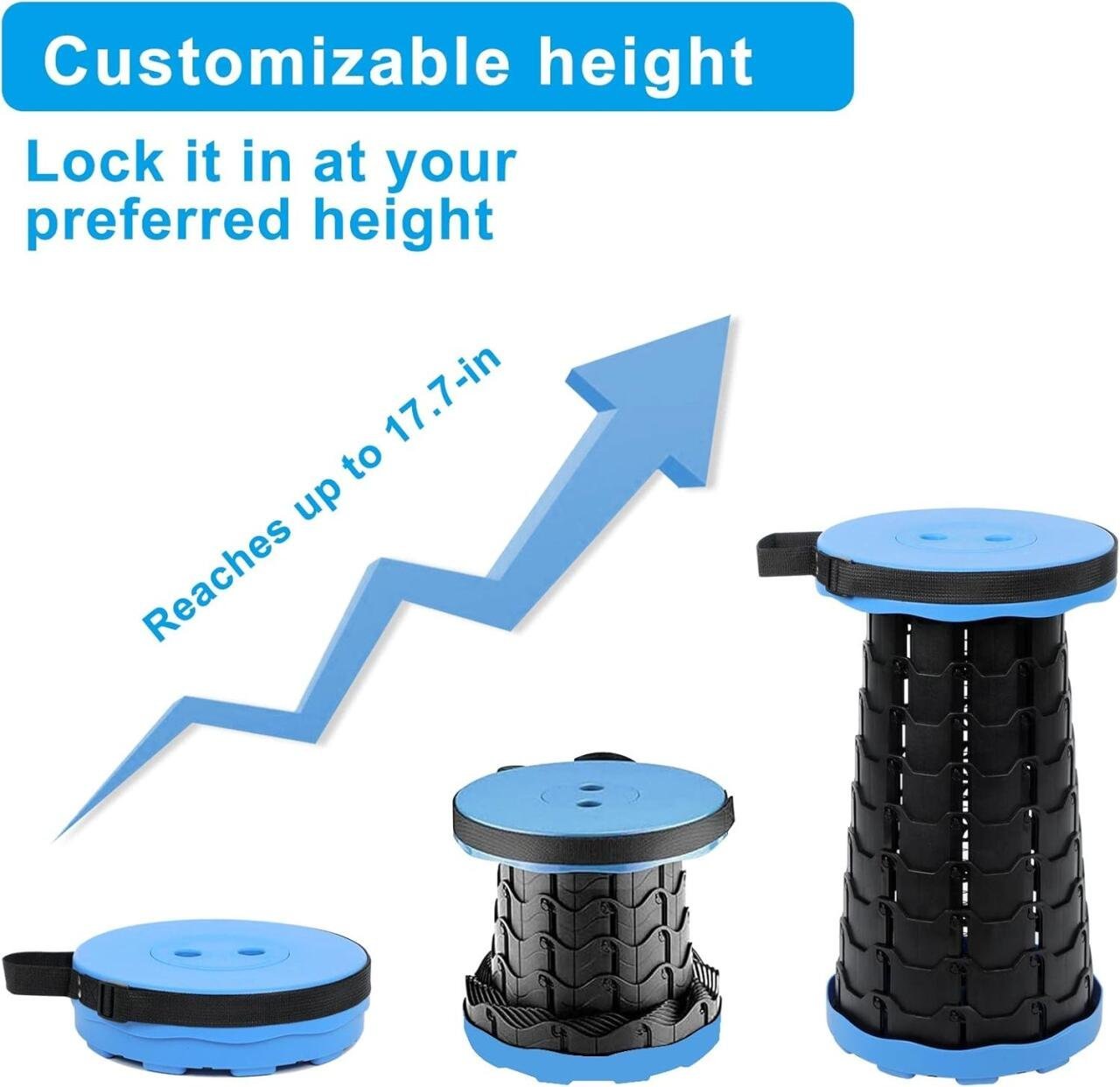 Taburete plegable portátil - Producto de alta calidad para tu hogar - Imagen 2