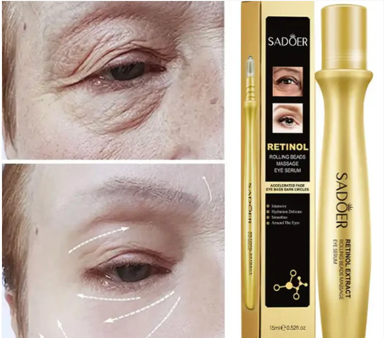 Sérum Contorno de Ojos Antiarrugas con Retinol Rejuvenece y Restaura tu Mirada - Producto de alta calidad para tu hogar - Imagen 2