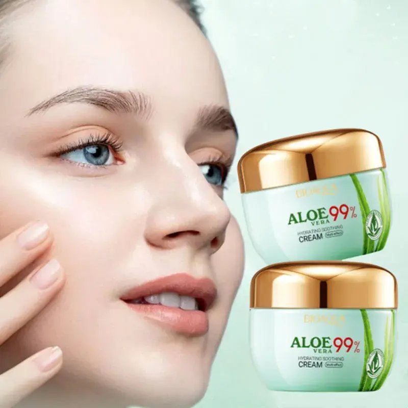 Crema Hidratante Reparadora y Reafirmante con Aloe Vera 99% (50g) - Producto de alta calidad para tu hogar - Imagen 4