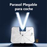 Parasol plegable en forma de paraguas para coche - Producto de alta calidad para tu hogar