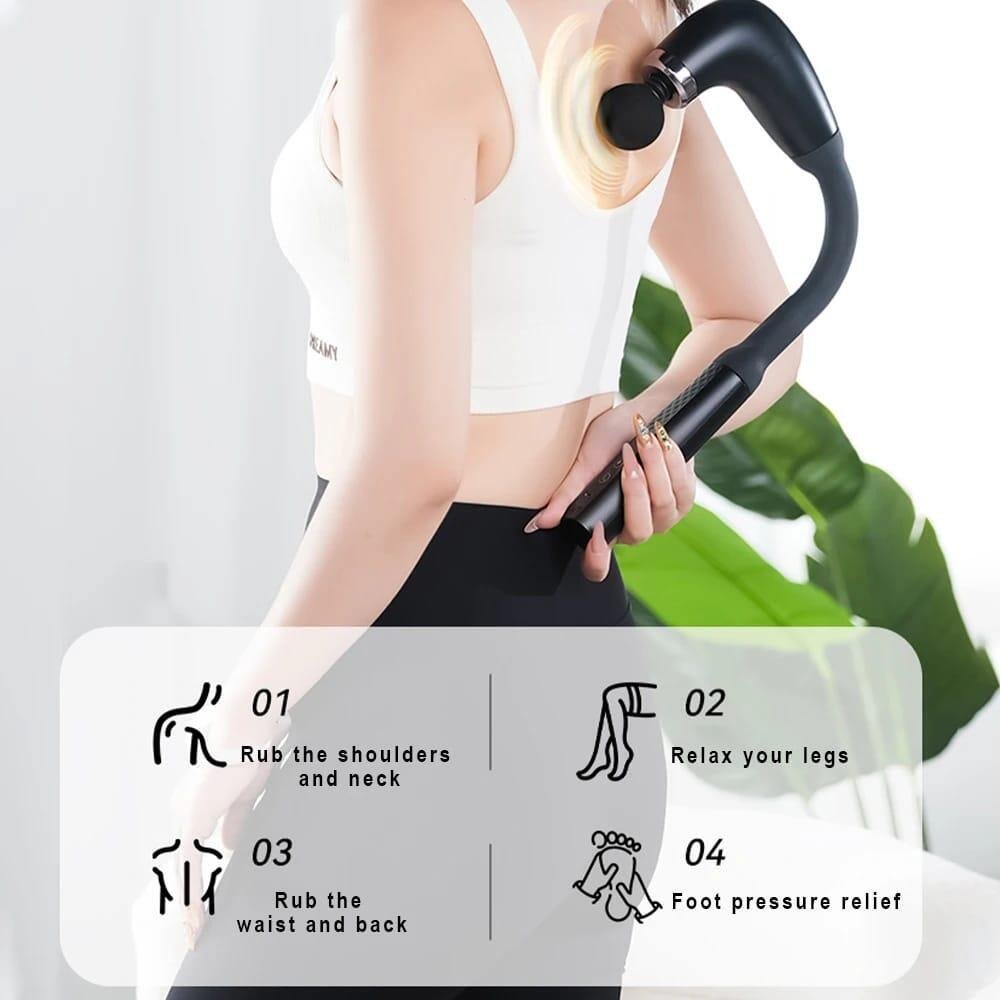 Pistola de masaje muscular en forma de U - Producto de alta calidad para tu hogar - Imagen 3