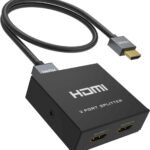 Divisor HDMI 4K  1 Entrada a 2 Salidas Simultáneas - Producto de alta calidad para tu hogar