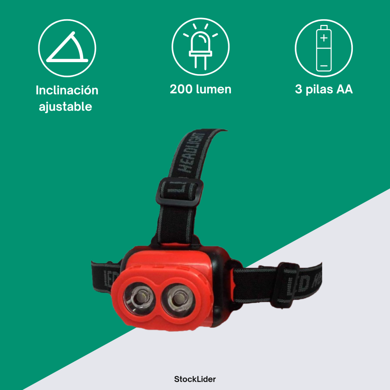 Linterna de cabeza - Producto de alta calidad para tu hogar - Imagen 4