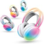 Brookstone Auriculares Inalámbricos con Luces LED Multicolor - Producto de alta calidad para tu hogar