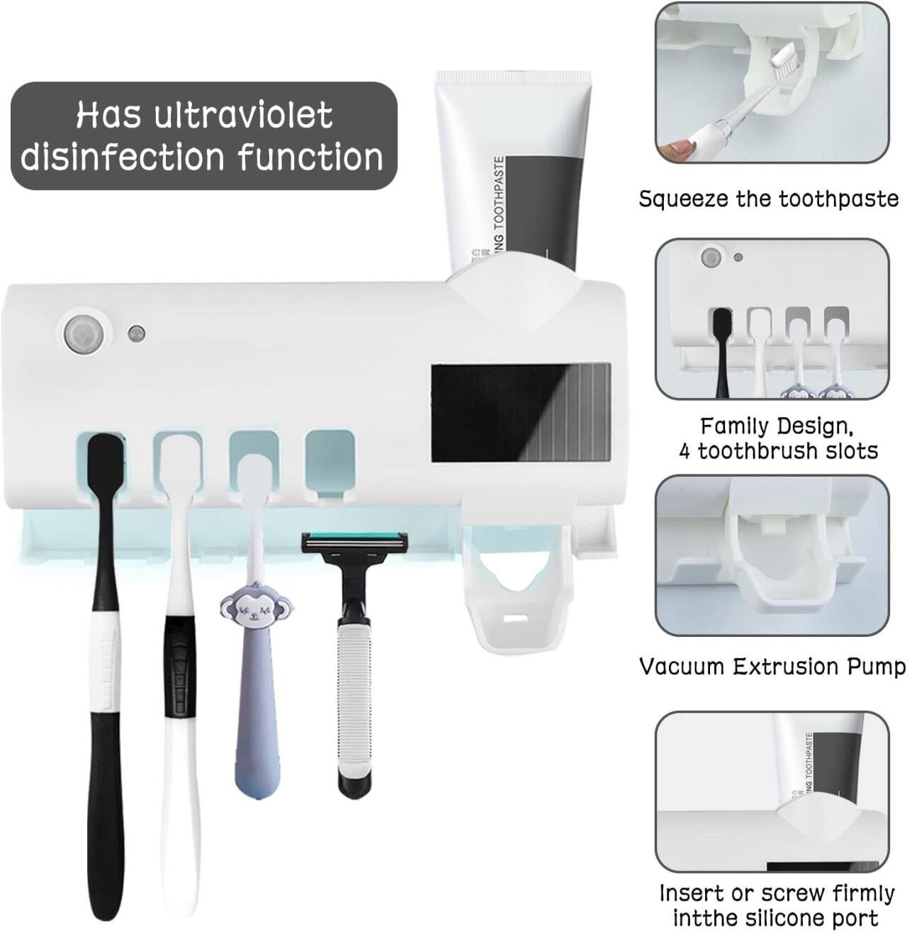 Esterilizador de cepillos de dientes - Producto de alta calidad para tu hogar - Imagen 2