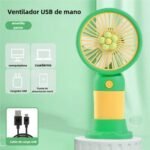 Ventilador Portátil de Mano 400mAh  Potencia Compacta para el Verano - Producto de alta calidad para tu hogar
