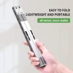 Soporte para ordenador y Tablet de Aleación de Aluminio  Plegable y Ajustable - Producto de alta calidad para tu hogar
