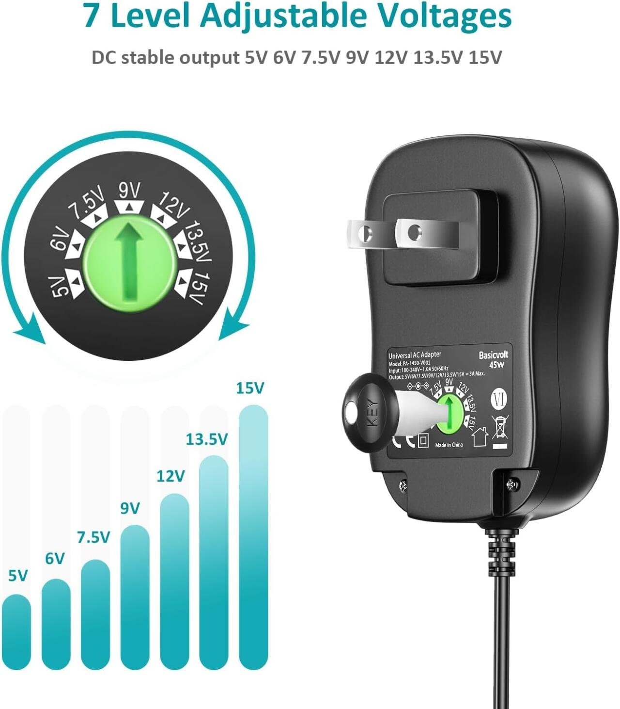 Adaptador de Corriente Universal Carga en Cualquier Parte del Mundo - Producto de alta calidad para tu hogar