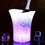 Cubeta Grande Para Hielo Parlante Con Luces LED (5L - 7L) - Producto de alta calidad para tu hogar