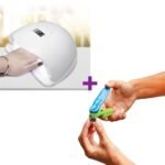 Pack Lampara Secadora de Uñas 36 LED UV Secado Rápido con Sensor Inteligente 48W & Cortauñas Con Luz LED - Producto de alta calidad para tu hogar
