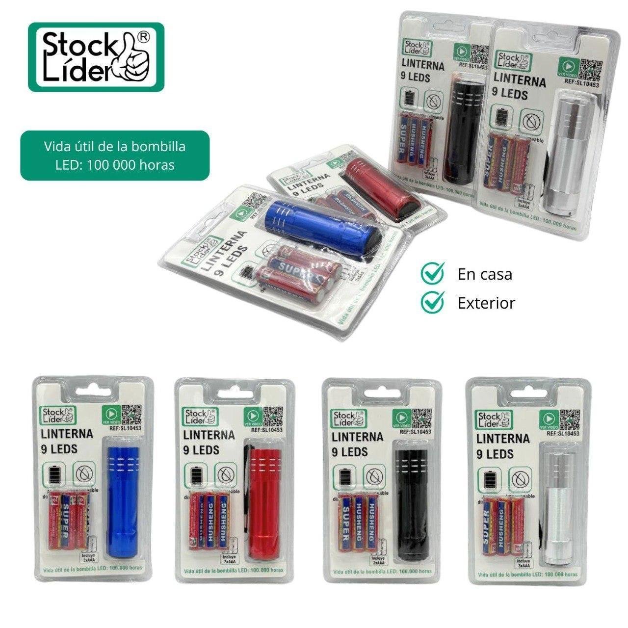 Linterna 9 LEDS - Producto de alta calidad para tu hogar - Imagen 2