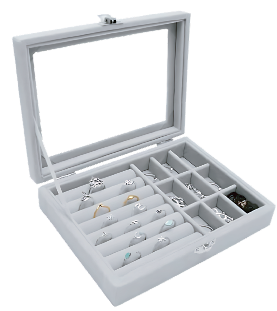 Joyero de terciopelo - Producto de alta calidad para tu hogar - Imagen 2