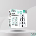 Set 5 recipientes - Producto de alta calidad para tu hogar