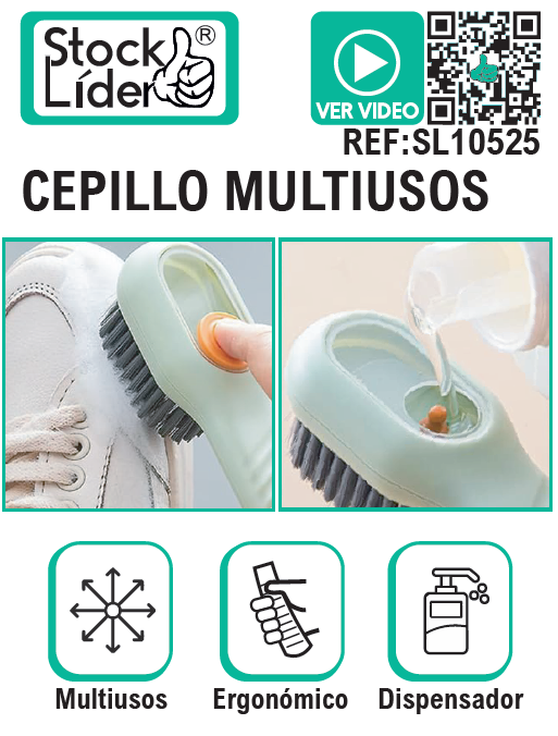 Cepillo multiusos - Producto de alta calidad para tu hogar - Imagen 4