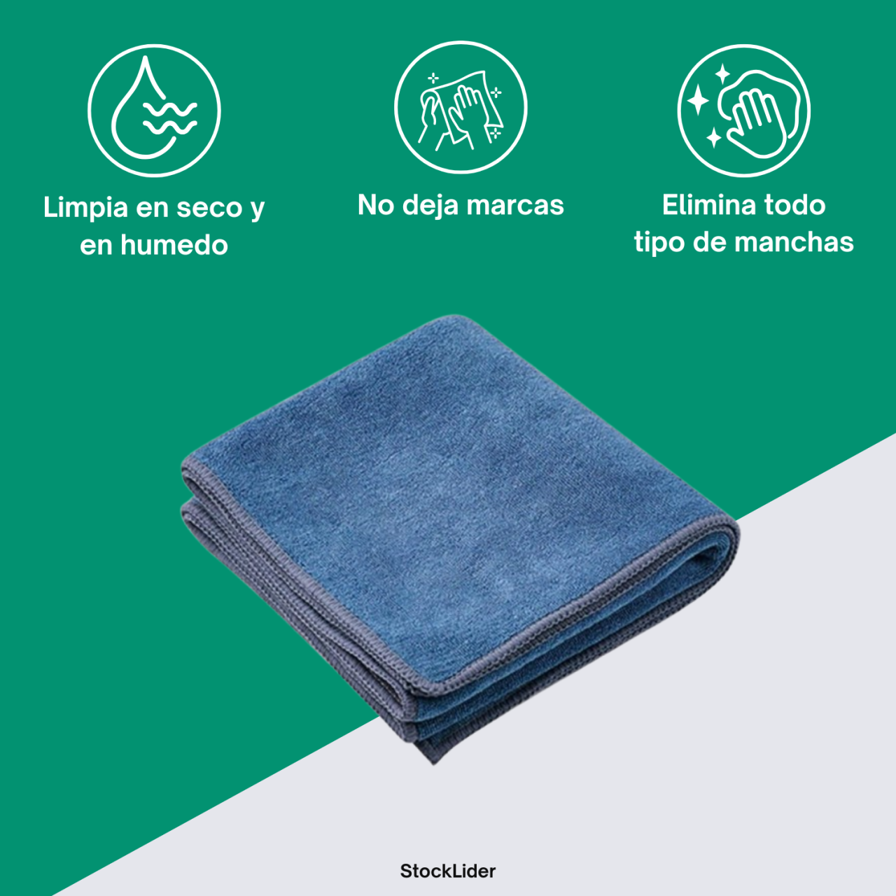 Paño de microfibra ultra absorbente - Producto de alta calidad para tu hogar - Imagen 3