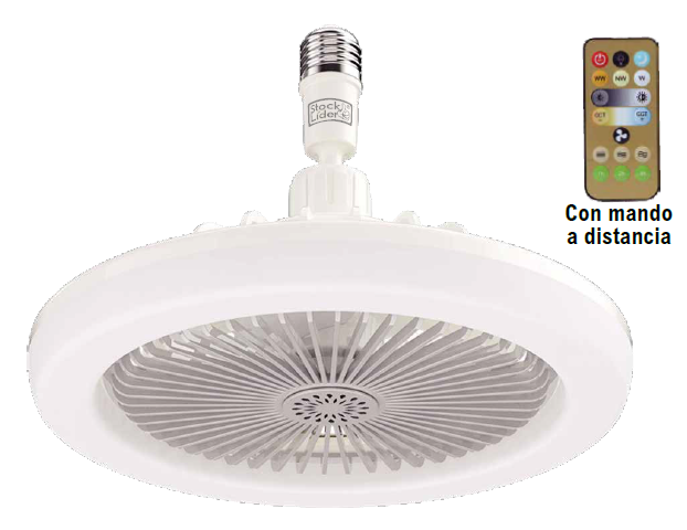 Lámpara LED con ventilador - Producto de alta calidad para tu hogar - Imagen 4