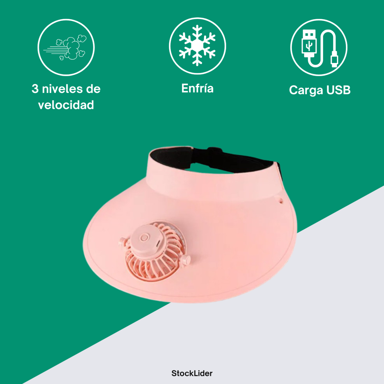 Gorra ventilador - Producto de alta calidad para tu hogar - Imagen 4