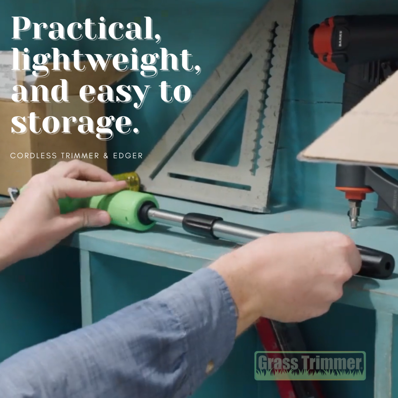 Recortadora y perfiladora de césped sin cables - Producto de alta calidad para tu hogar - Imagen 4