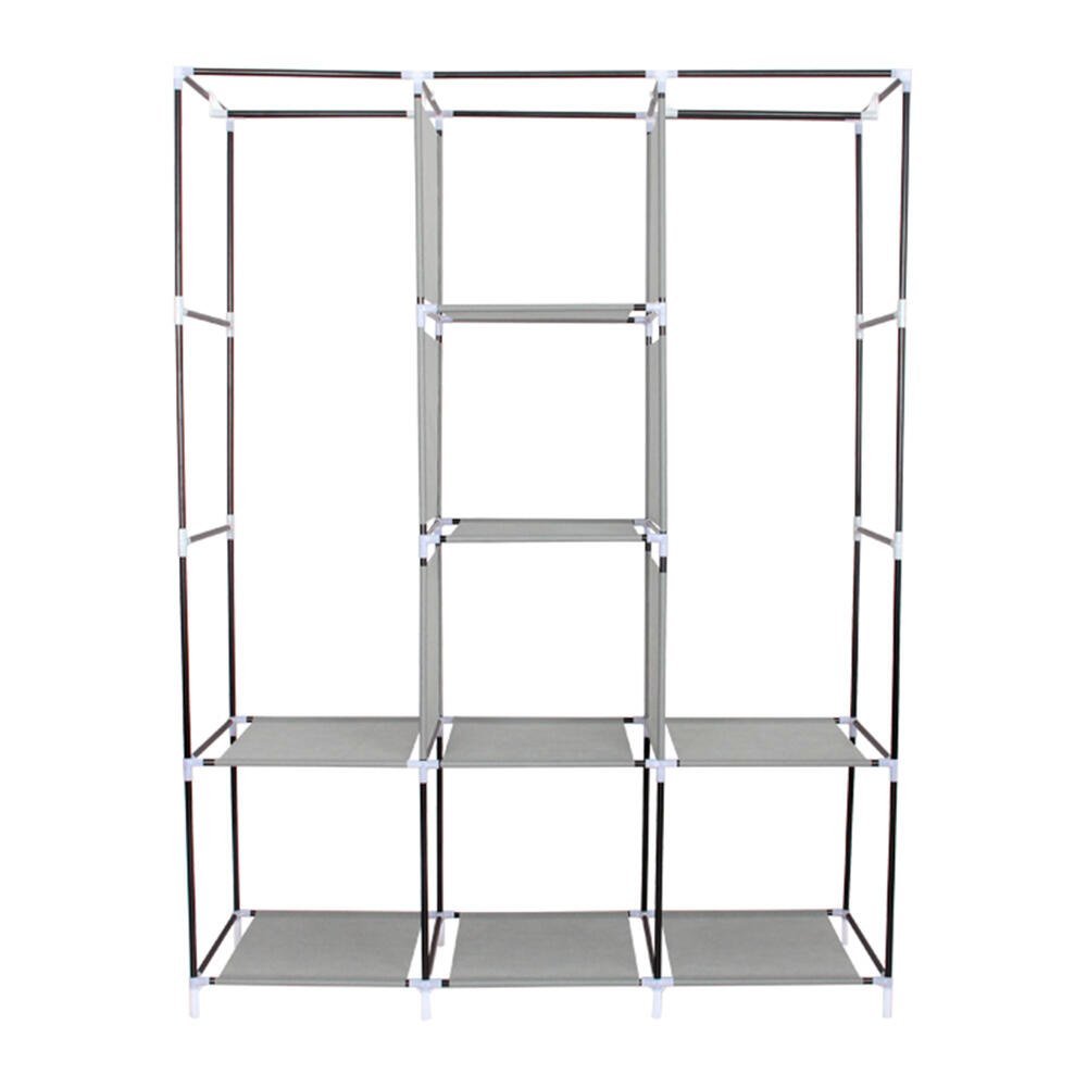 Armario de Tela, Armario Ropero con Cubierta de Tela no Tejida, 45 x 127 x 168 cm - Producto de alta calidad para tu hogar - Imagen 2