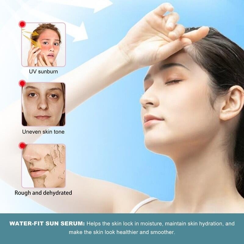 Sérum Solar Water-Fit SPF50+ PA+++ 50ml Protección Invisible, Hidratación Profunda y Cuidado Diario para Todo Tipo de Piel - Producto de alta calidad para tu hogar - Imagen 3