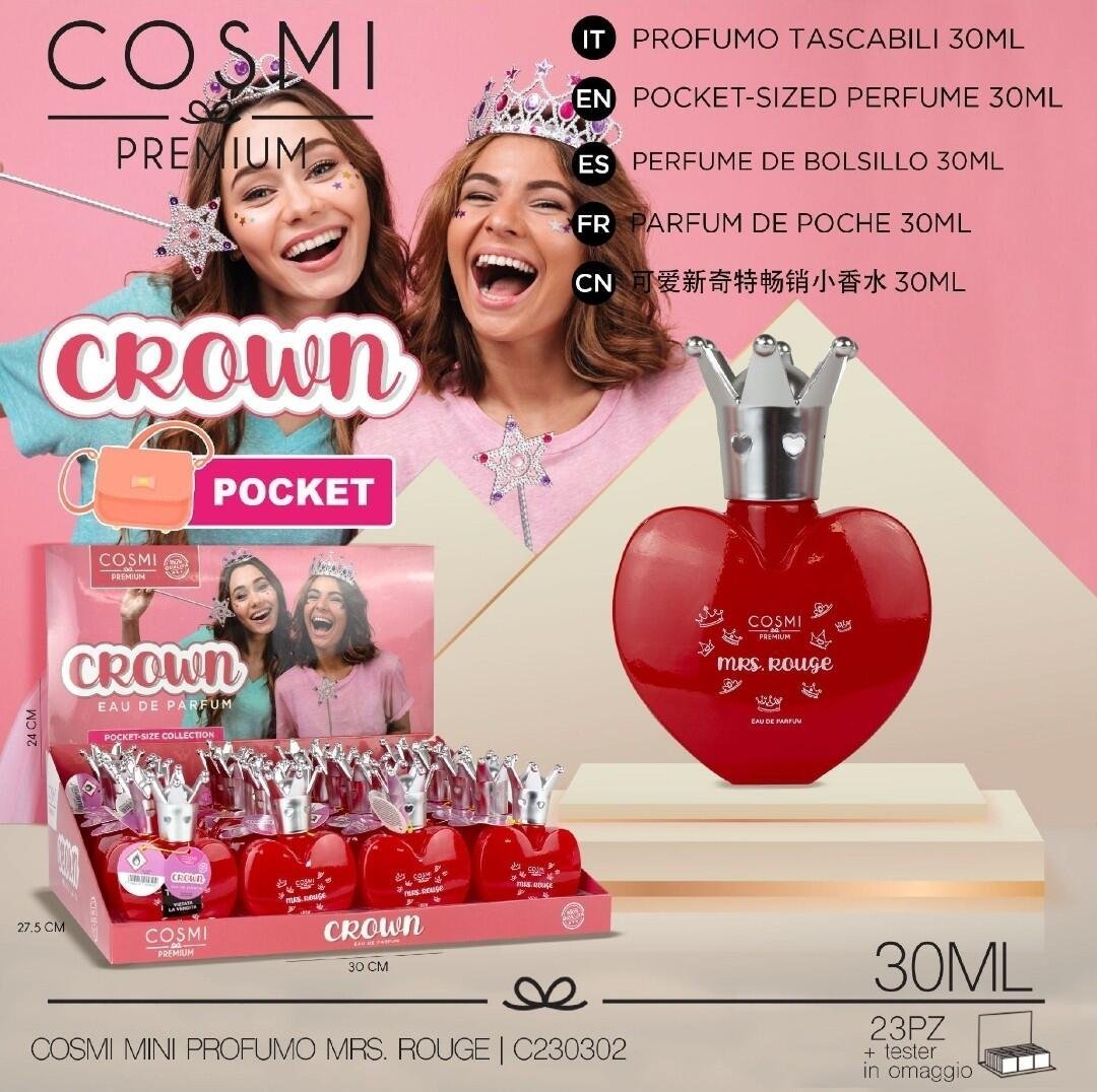 Perfume Eau De Parfum Crown 30ML (1 Unidad) - Producto de alta calidad para tu hogar