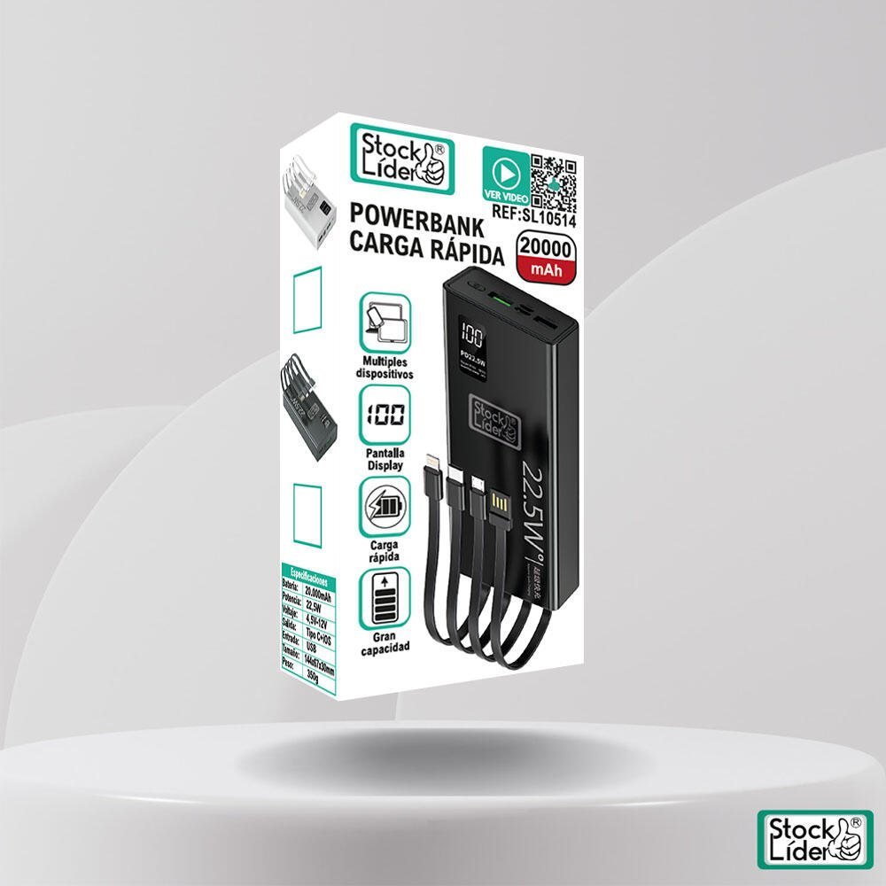 Powerbank carga rápida - Producto de alta calidad para tu hogar