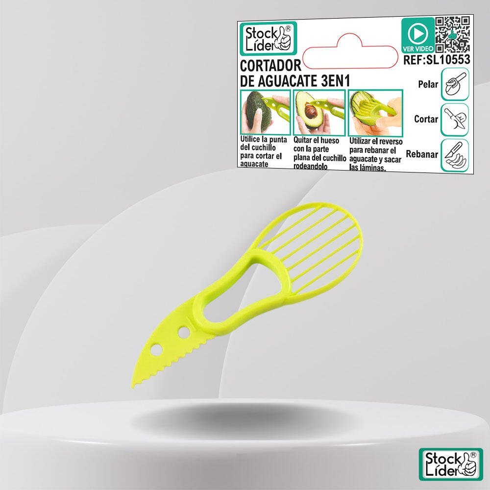 Cortador de aguacate 3 en 1 - Producto de alta calidad para tu hogar