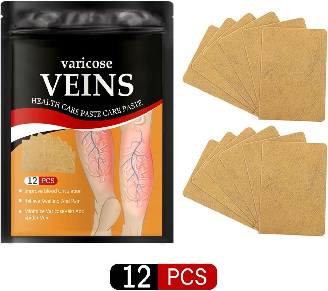 Pack 36 Parches Para El Cuidado De Las Venas - Producto de alta calidad para tu hogar - Imagen 3