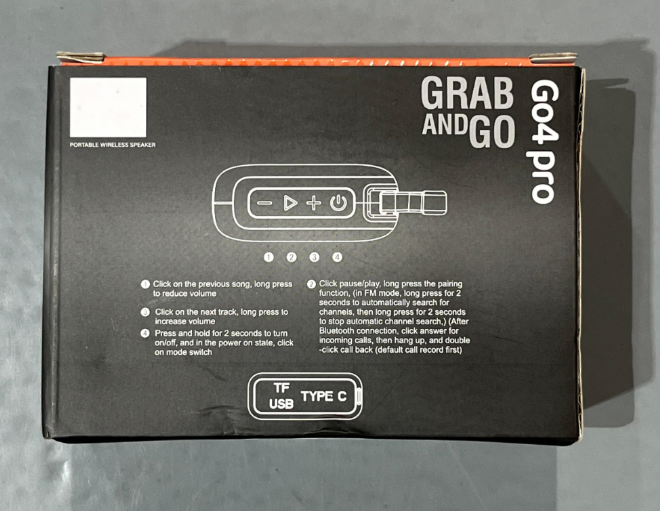 Altavoz Portátil GO4 PRO con Sonido Premium y Diseño Resistente - Producto de alta calidad para tu hogar - Imagen 3