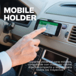 Soporte Universal para Móvil en el Coche con Rotación 360° - Producto de alta calidad para tu hogar