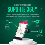 Soporte magnético universal para móvil con rotación 360° - Producto de alta calidad para tu hogar