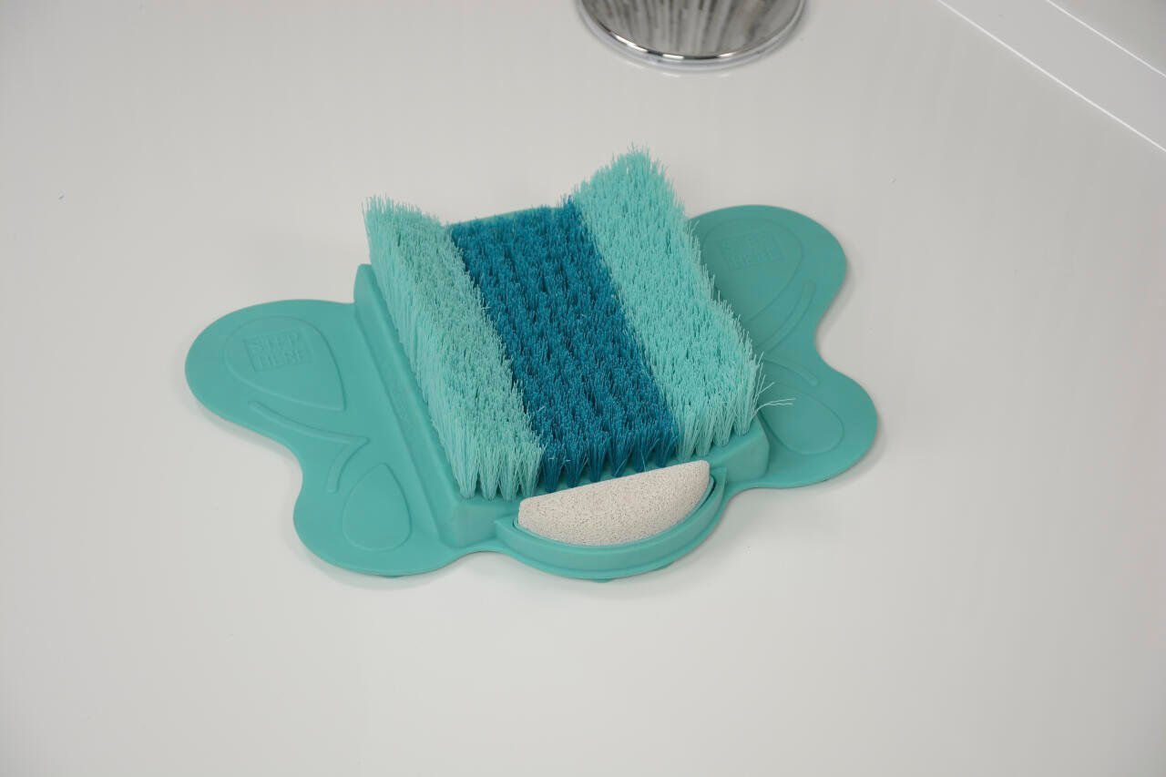 Cepillo para pies 3 en 1 que limpia, exfolia y masajea - Producto de alta calidad para tu hogar - Imagen 2
