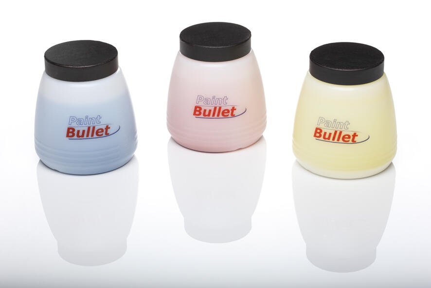 3 Botellas de recarga de pintura para Paint Bullet - Producto de alta calidad para tu hogar