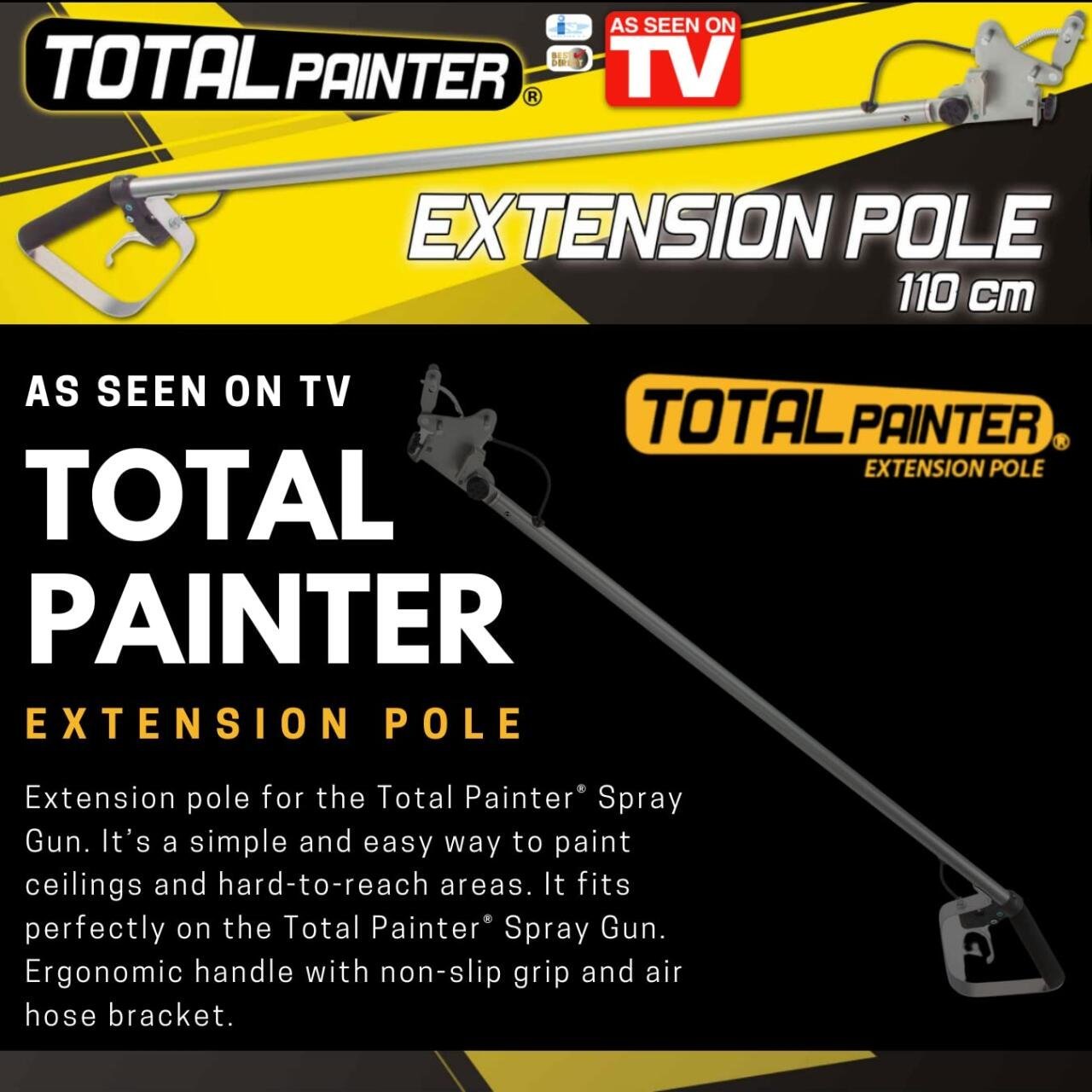 Palo extensible para pintar techos - Producto de alta calidad para tu hogar - Imagen 4