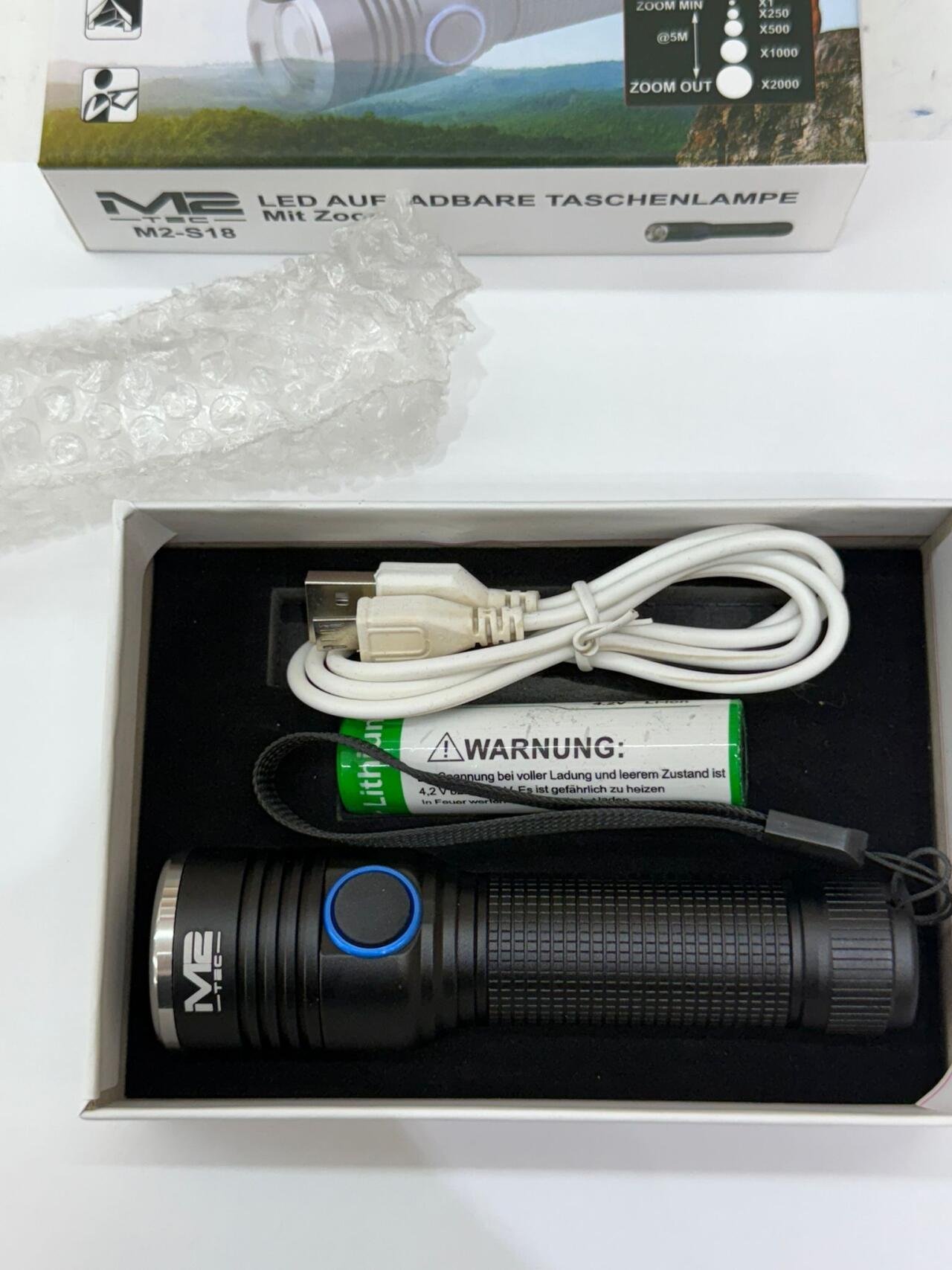 Linterna M2-S18 - Producto de alta calidad para tu hogar - Imagen 2