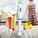 Batidora de Mano 300W 2 Velocidades Brazo Plástico Cuchilla de 4 hojas Incluye Vaso - Producto de alta calidad para tu hogar