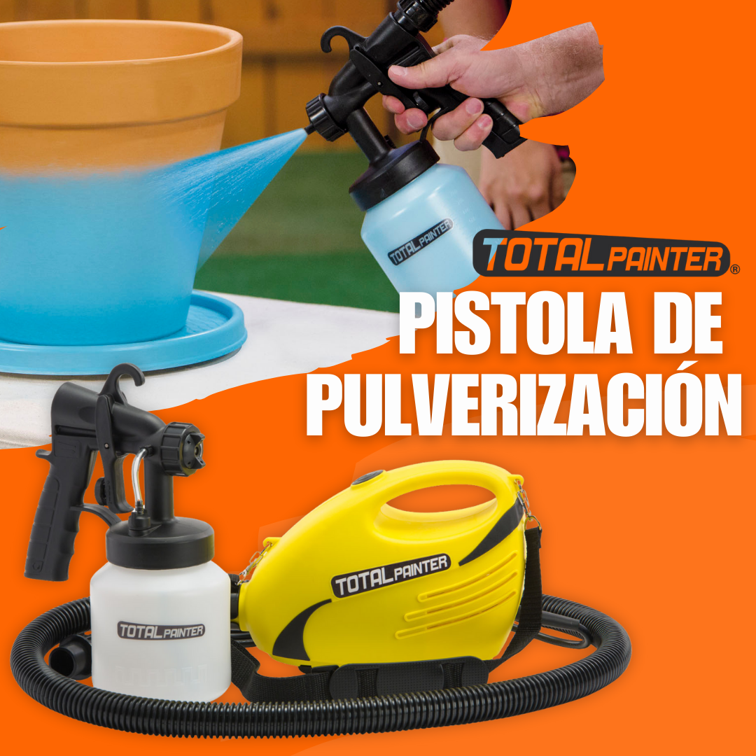 Pistola eléctrica pulverizadora de pintura con acabado profesional - Producto de alta calidad para tu hogar