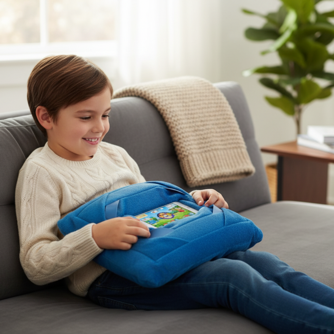 Almohada ergonómica con soporte para tablet y smartphone - Producto de alta calidad para tu hogar - Imagen 4