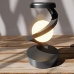 Lámpara de Luna LED con bola levitante 3D con cargador de teléfono inalámbrico - Producto de alta calidad para tu hogar