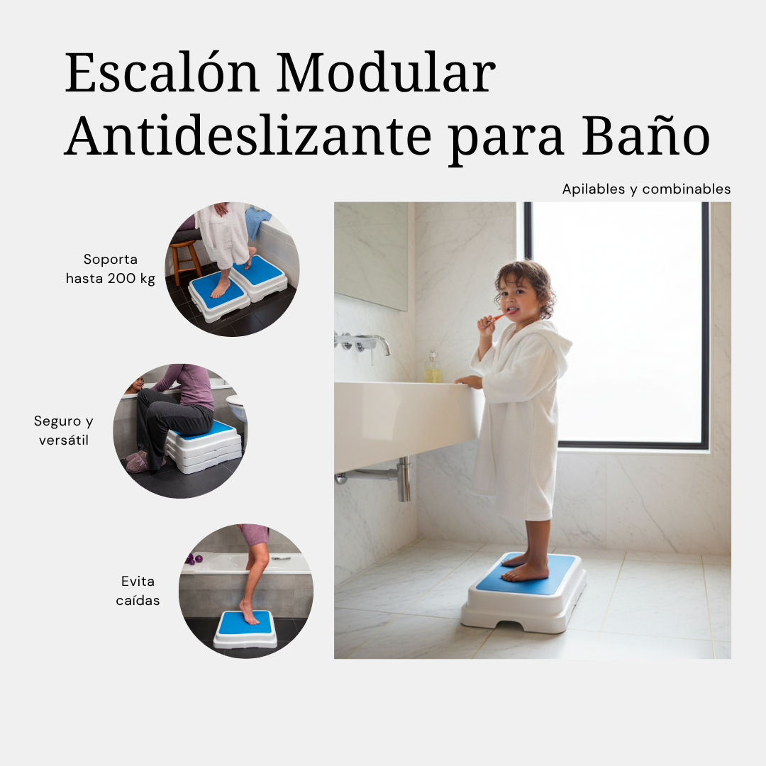 Escalón modular para baño - Producto de alta calidad para tu hogar