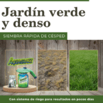 Sistema tipo riego de siembra rápida de césped - Producto de alta calidad para tu hogar